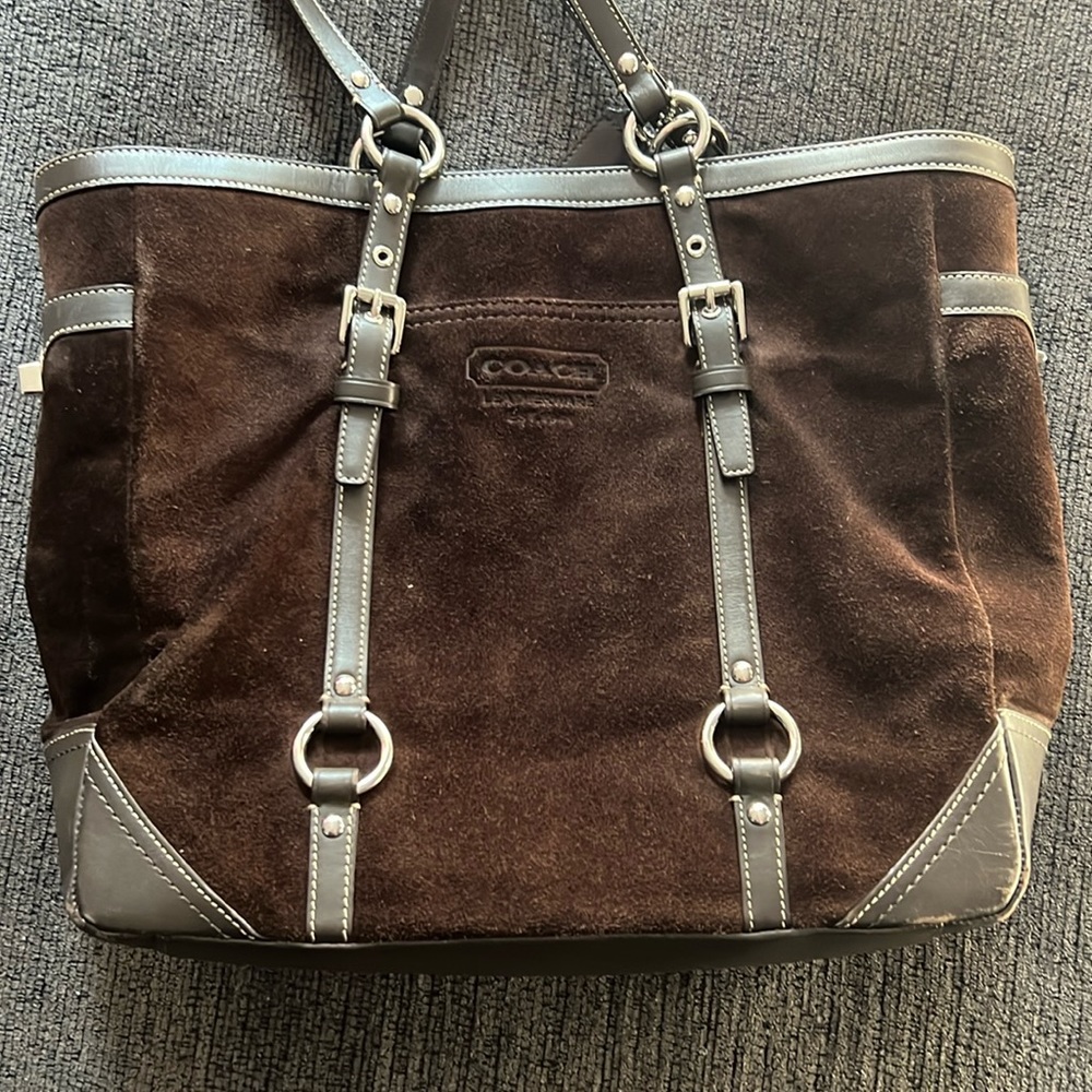 Coach purse—mid-size.